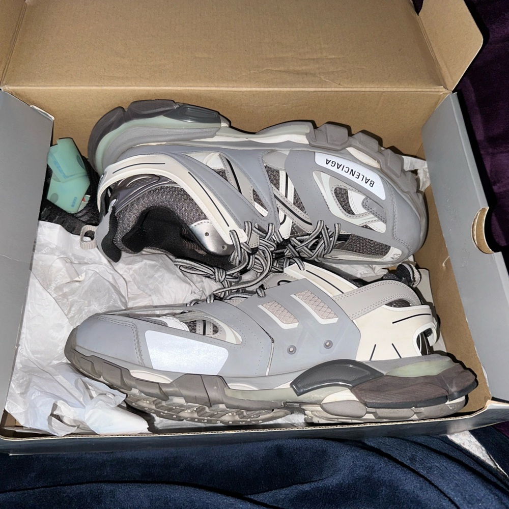 Balenciaga Track Sneaker ‘Grey White’ Size 43 EU Men’s